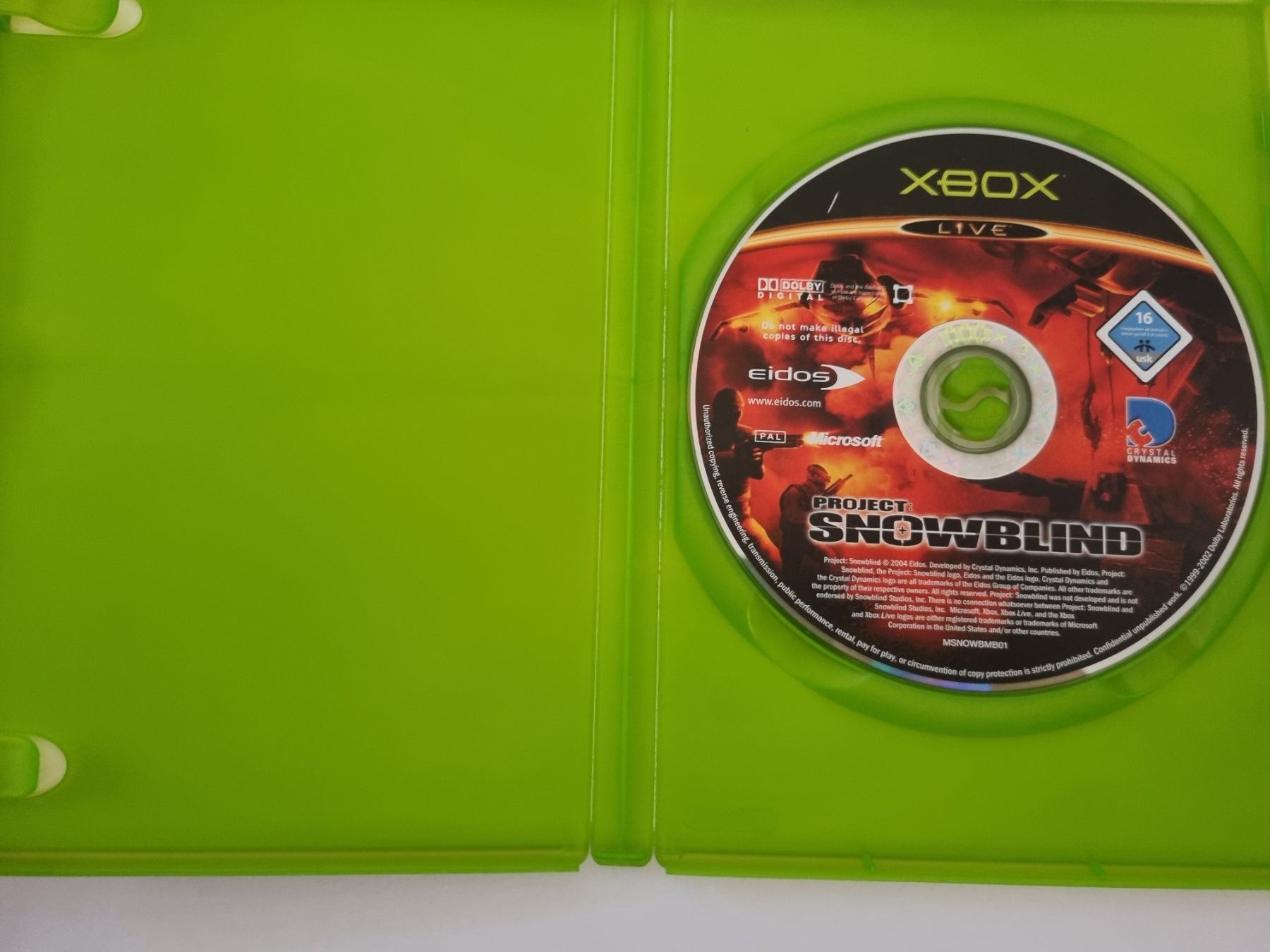 Microsoft Giochi: Project Snowblind Xbox – Usato da Pollegio venduto da isa_n9qq 2