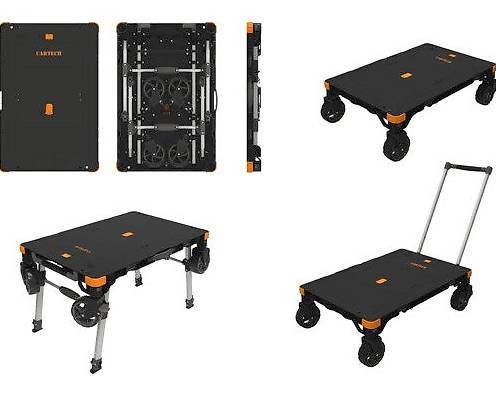 Tutti gli attrezzi: Multifunktionstisch und Transportwagen CampFlex mit 2 Boxen – Nuovo e nell'imballaggio originale da Wil SG venduto da Solpol