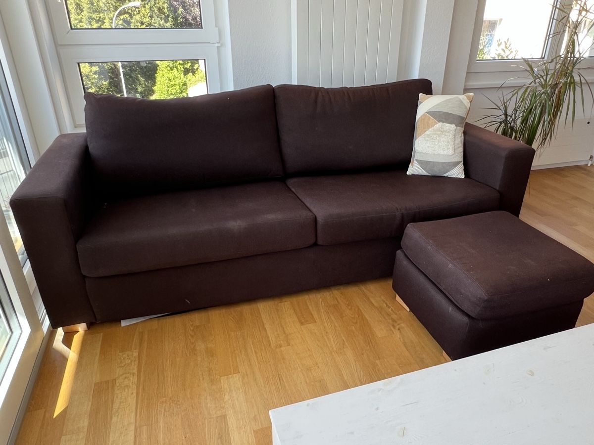 Divani: Sofa inkl hocker, beide gut gepflegt – Usato da Luzern venduto da joris_c1