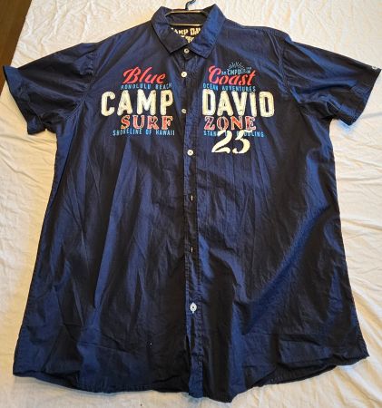 Camp David Kurzarmhemd, Gr. XL