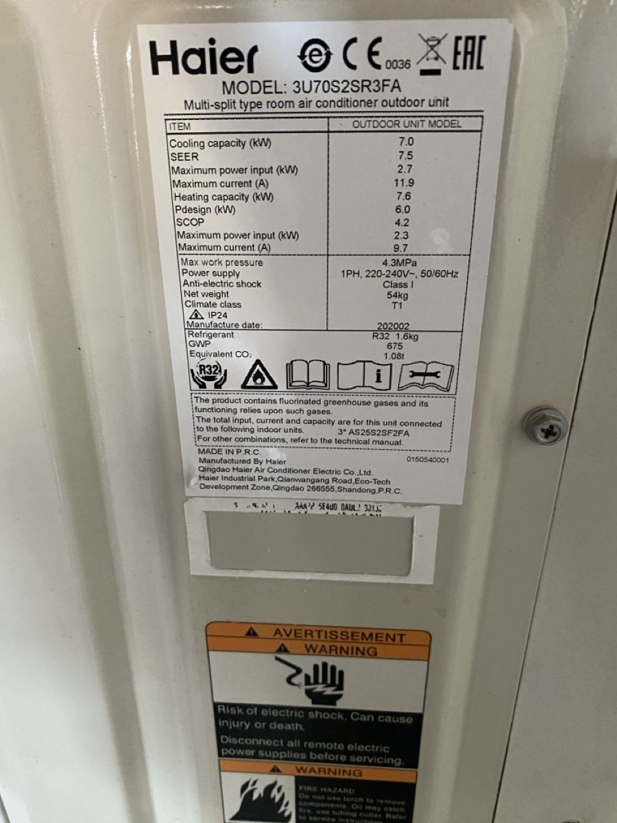 Condizionatori: Haier Klimaanlage, Multi Split Inverter – Usato da Rohrbach venduto da KoalaSmoke 4