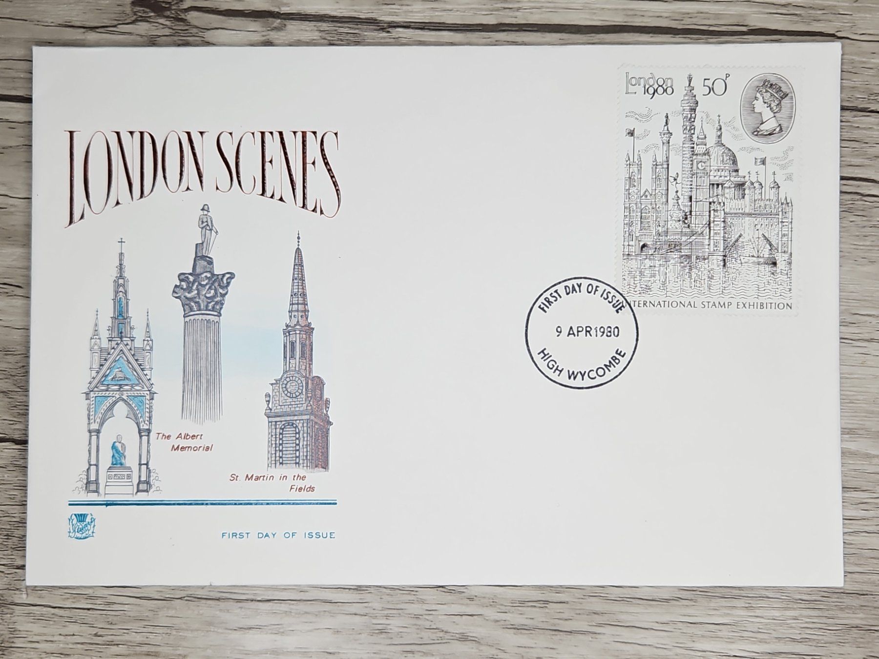 Tutti i francobolli: CL05 Enveloppe + Timbre England 1980 – Usato da Cousset venduto da Patrick_Collections