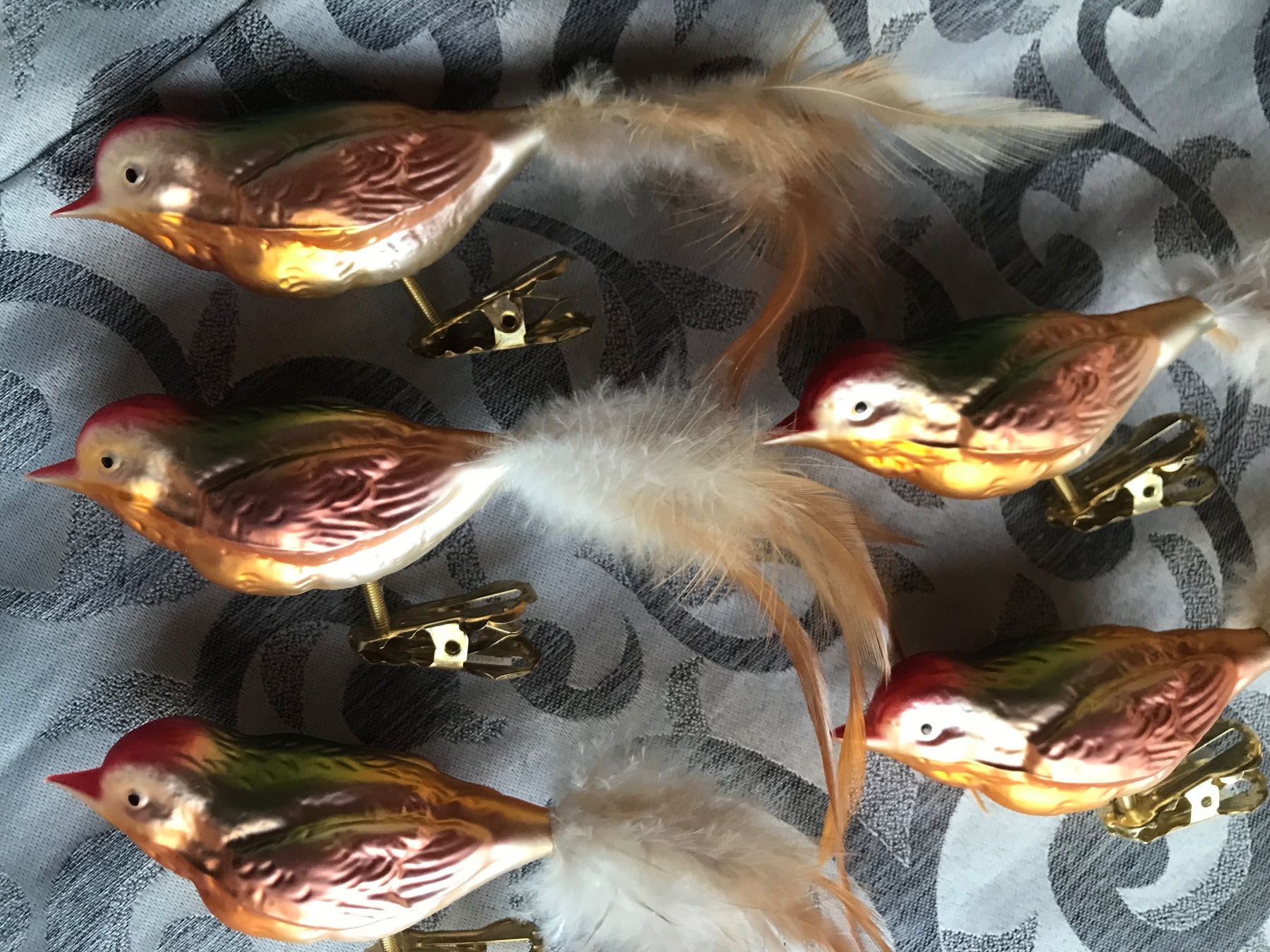 Tutte le decorazioni: 5 Vögel Christbaumschmuck Vogel – Nuovo e nell'imballaggio originale da Alpnach Dorf venduto da marvo