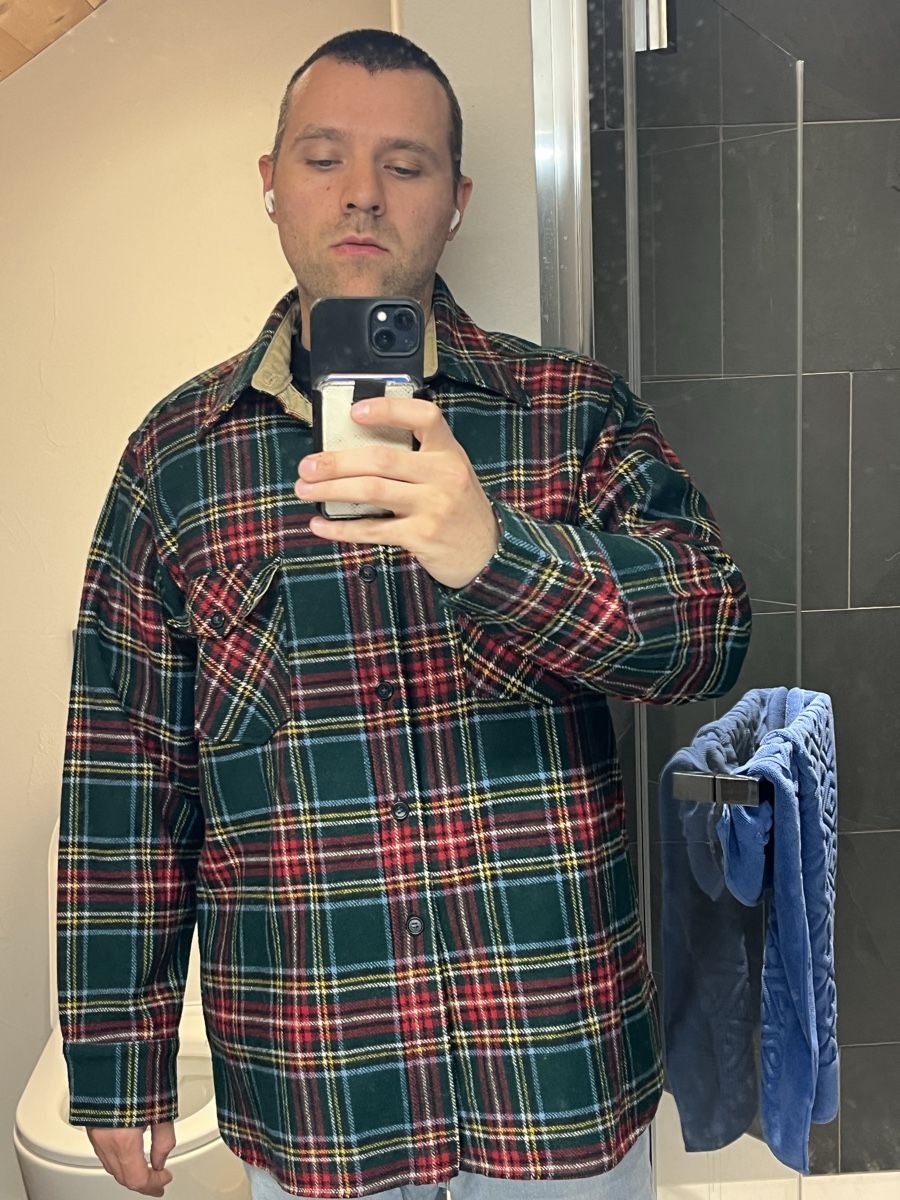 Woolrich Camicie: Woolrich Jacke / Hemd XL – Usato da Gockhausen venduto da Turmfalken 2