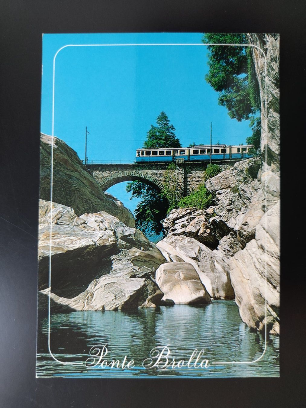 Cartoline postali: Ponte Brolla Orrido Fiume Maggia – Usato da Ohmstal venduto da Lebensfreude05