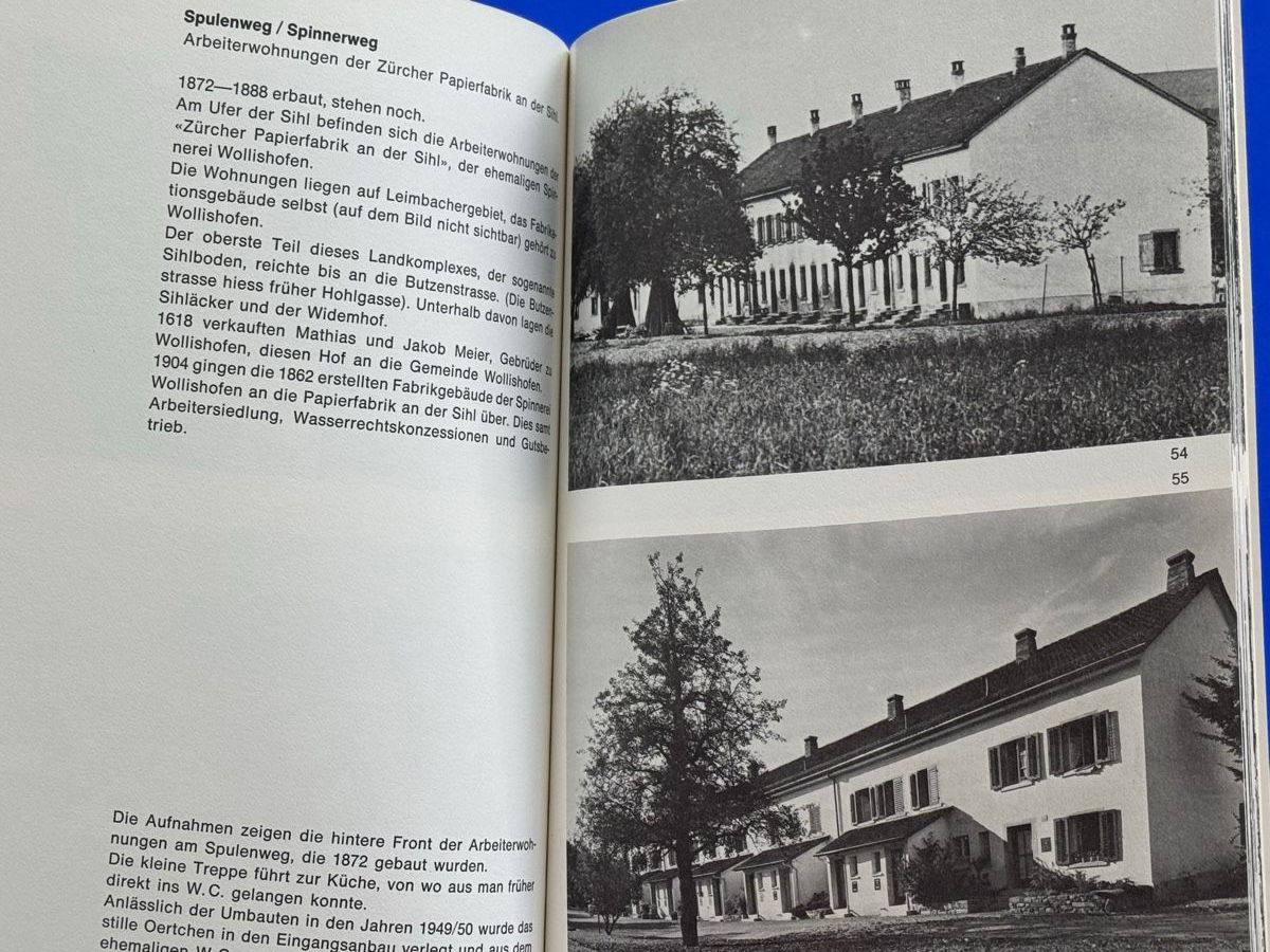 Bücher: Leimbach einst und jetzt Eine baugeschichtliche Chronik 1973 – Gebraucht aus Adliswil von buch_und_kunst 5