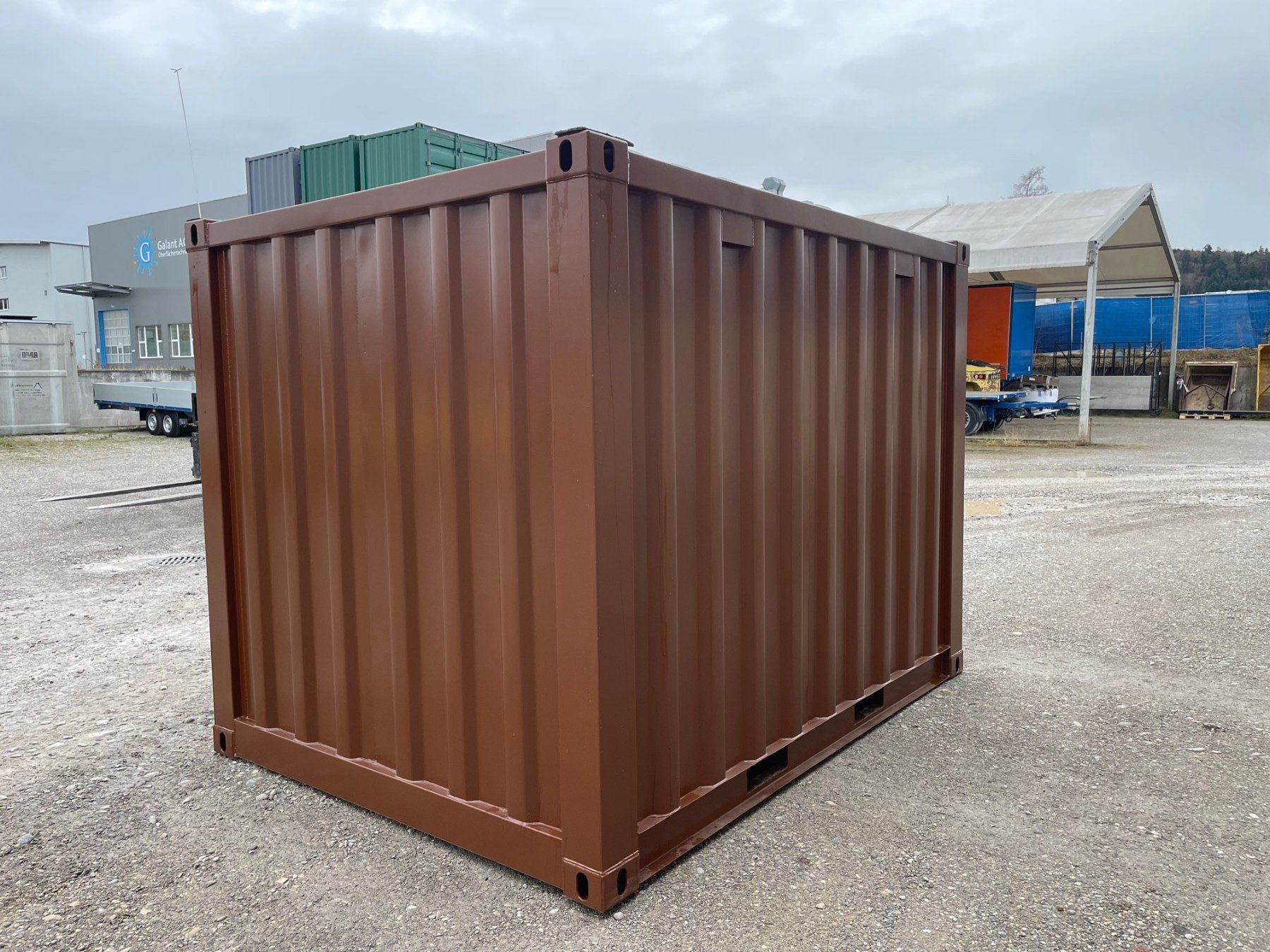 Contenitori edile: 9' Lagercontainer, Werkzeugcontainer, Container, Garage! – Nuovo (secondo la descrizione) da Kradolf venduto da BKSAG 2