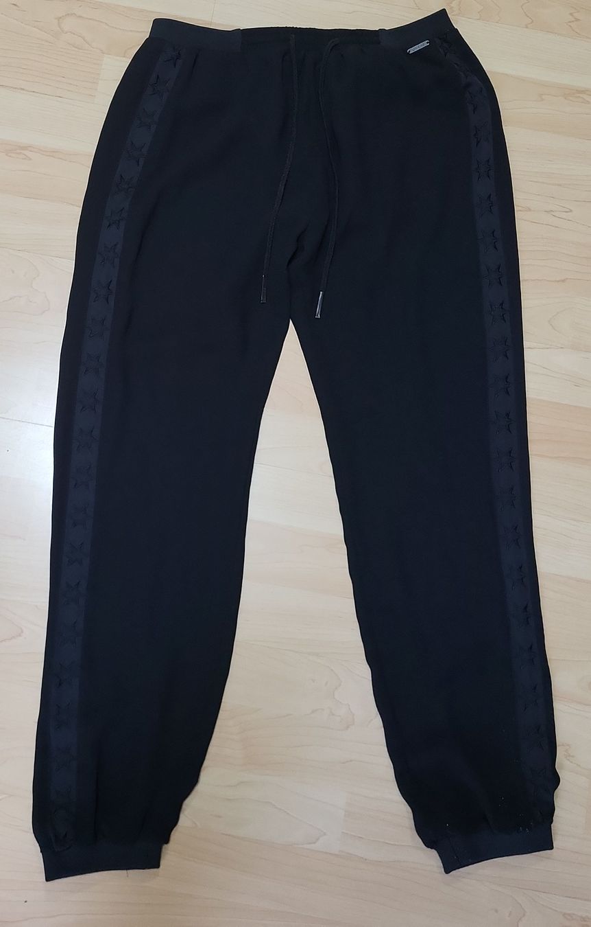 Guess Pantaloni: Guess Hose, Schwarz, Gr. 29, Sterne – Usato da Figino venduto da mayam63