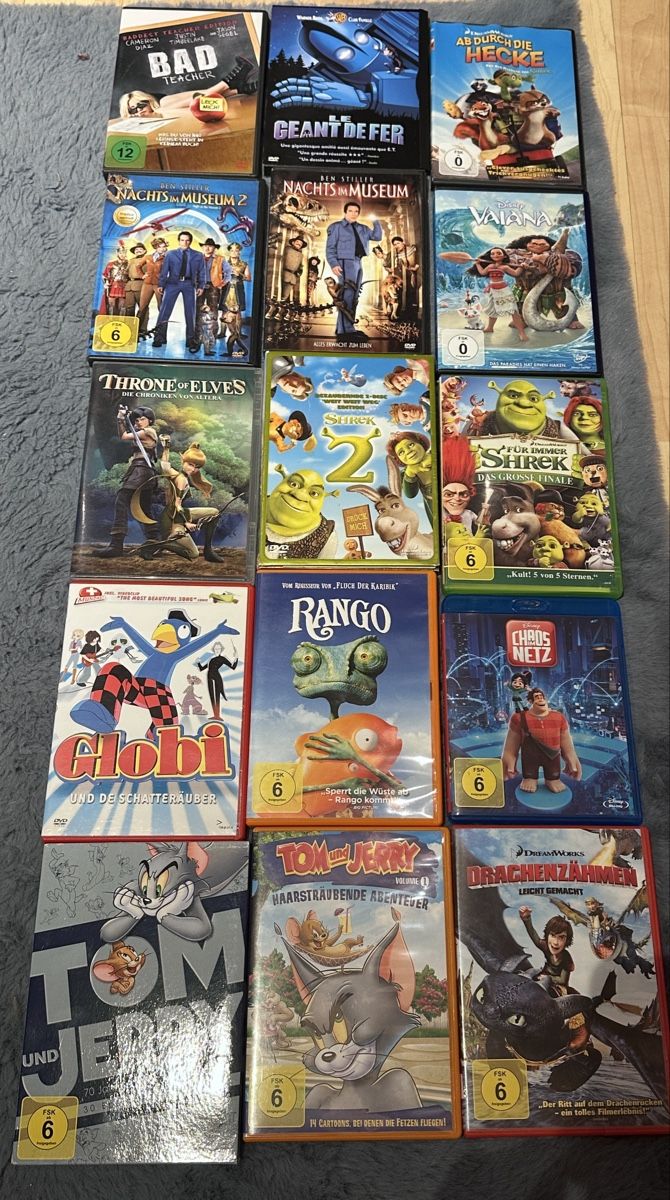Tutti i DVDs: Kinderfilme-Sammlung, 15 Stück – Usato da Othmarsingen venduto da Crallthene98
