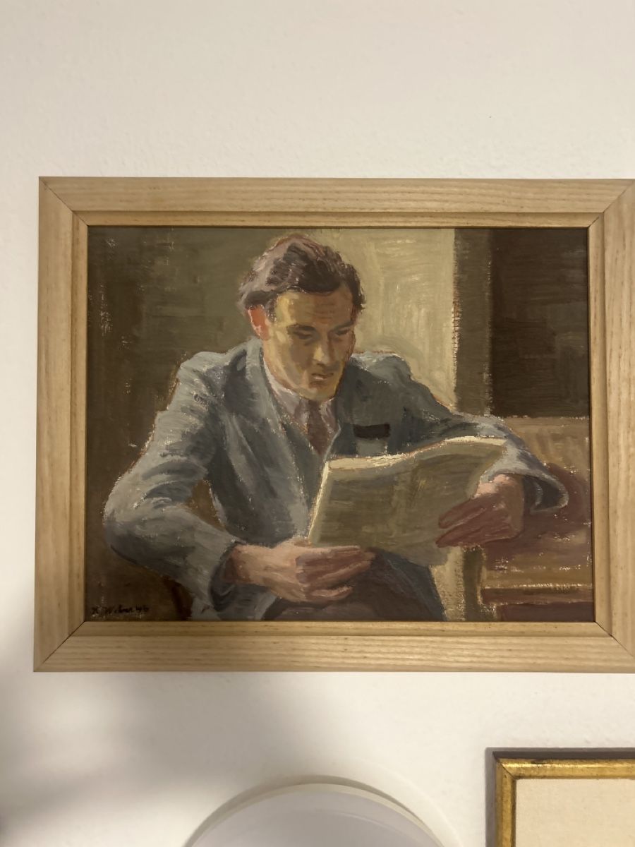 Dipinti: Heinrich Weber (1892-1962) – Usato da Oftringen venduto da Michaels011