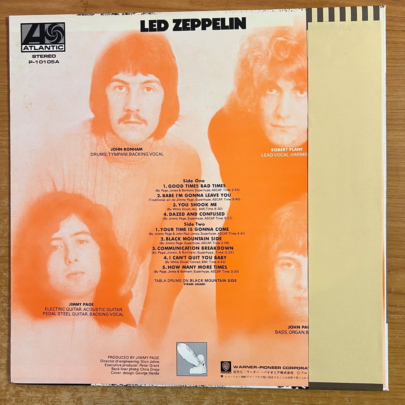 Dischi in vinile: Led Zeppelin - Same / Japan-Press. 1976 inkl. Poster - TOP – Usato da Gais venduto da soundcave57 1