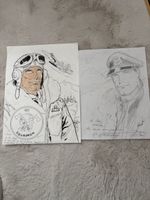 Dan Cooper Original Skizzen