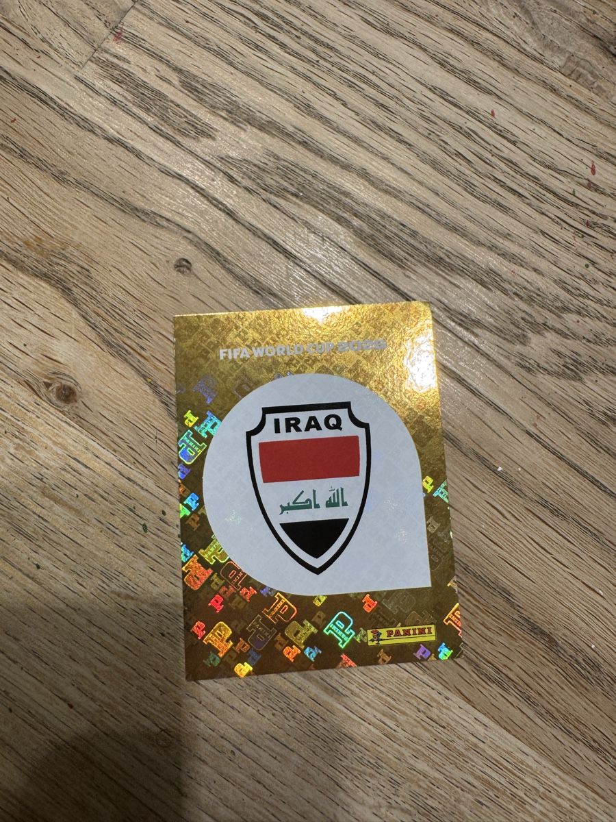 Panini Cartes à collectionner: Panini Irak Nr.1 – Neuf (Voir description) à Untervaz par untererw