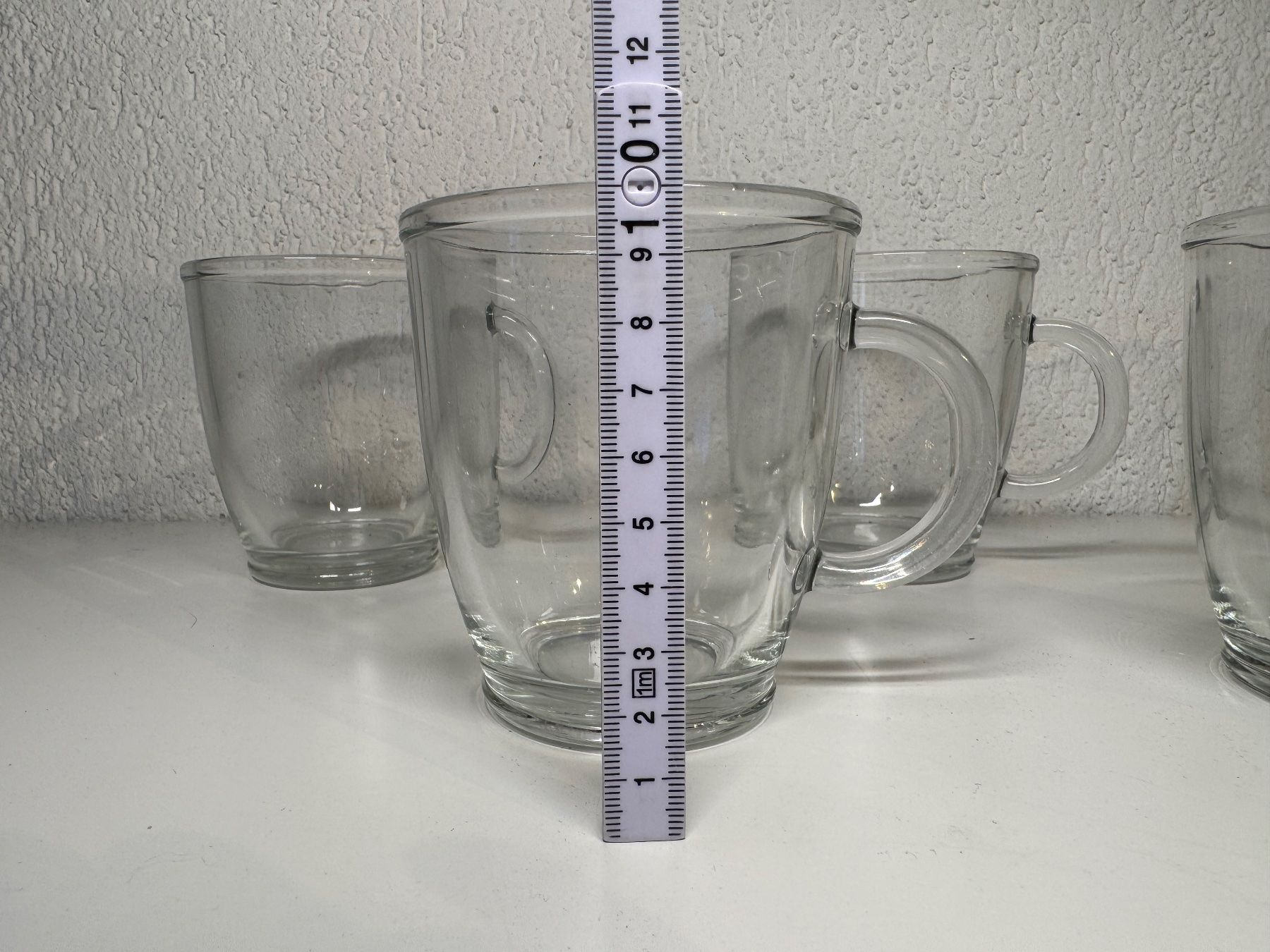 Bicchieri: 5 transparente Teegläser mit Henkel – Usato da Grosswangen venduto da Second_hand_paradise 2