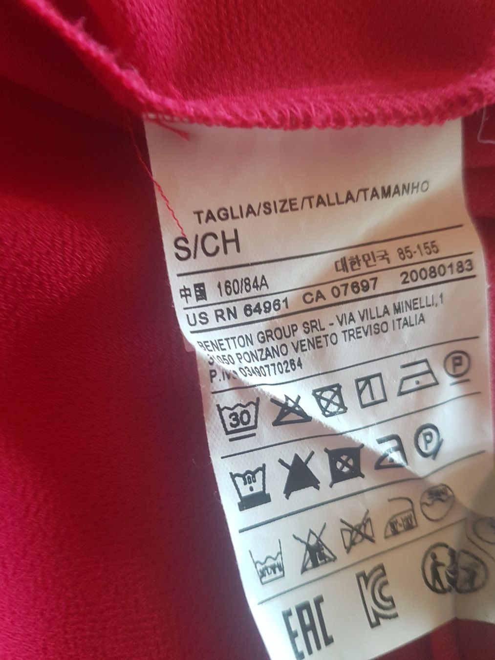 Sisley Tuniche: Tunique taille S marque Sisley – Usato da Villiers venduto da san_jn5w 3