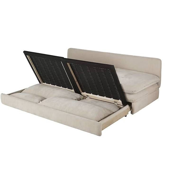 Divani: Schlafsofa Beige 2-3 Plätzer mit Bettfunktion & Stauraum – Usato da Oberwil-Lieli venduto da hbailer 3