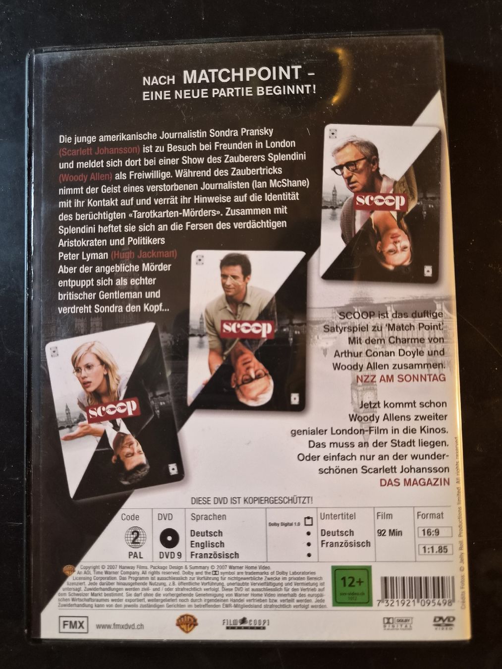Tutti i DVDs: Scoop DVD – Usato da S-chanf venduto da pat_9lxp 1