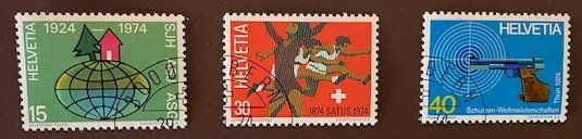 Tutti i francobolli: Sondermarke Schweiz 1974 gestempelt – Usato da Quartino venduto da Gutri44