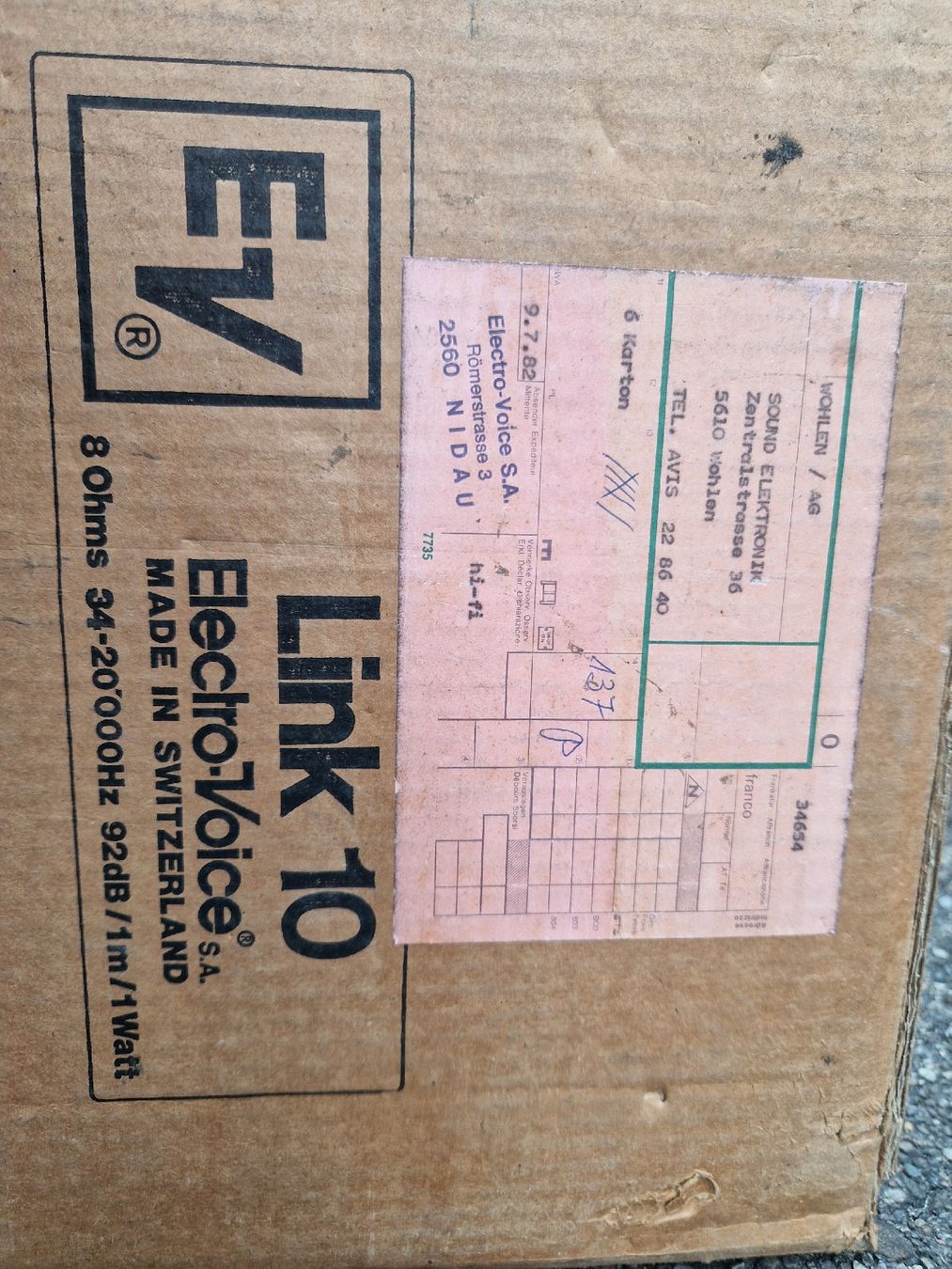 Electro-voice Casse acustiche: Elektro Voice Link 10 – Usato da Arbon venduto da Mayak_Sound 9