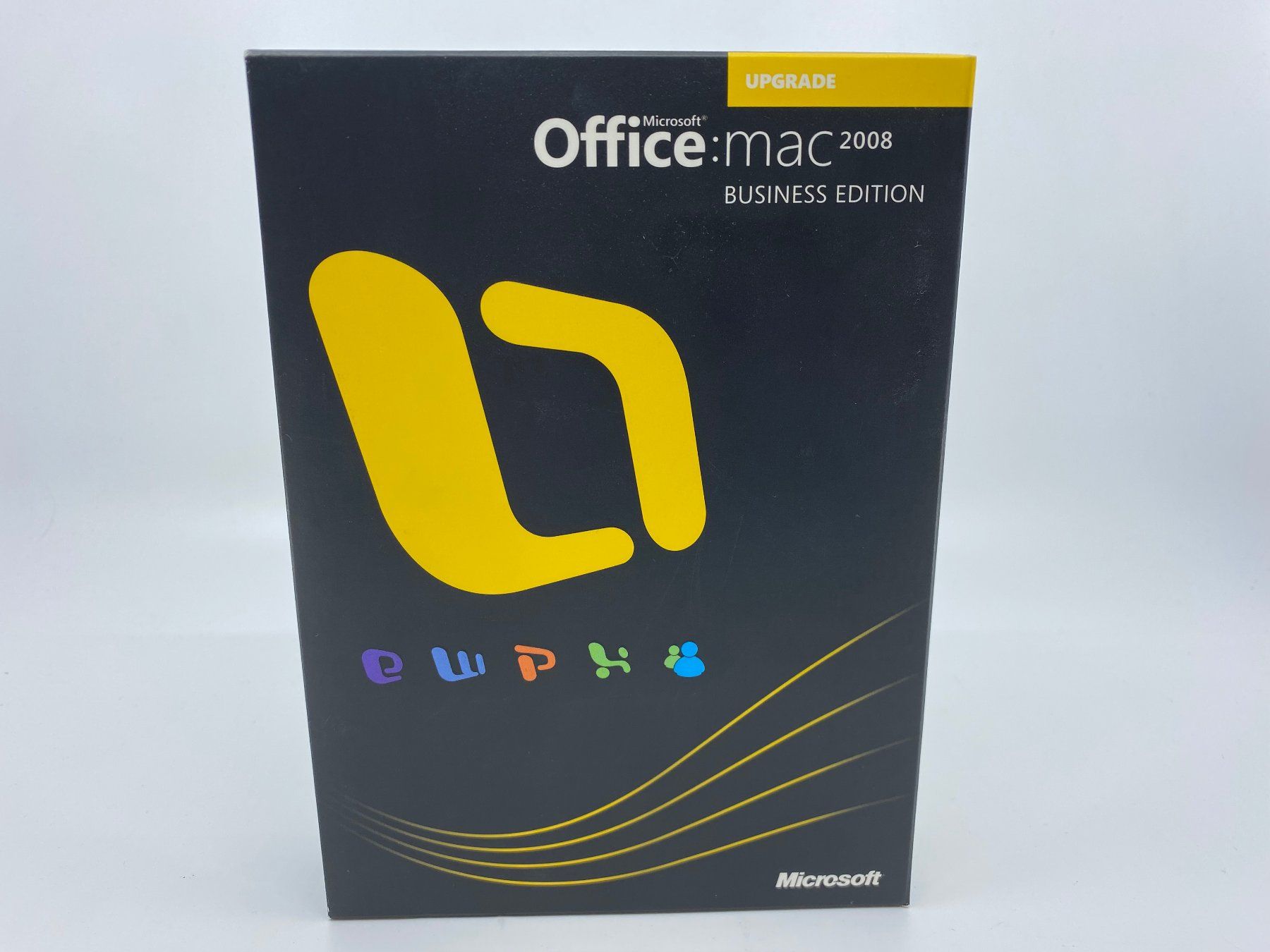 Microsoft Software: Office: MAC 2008 Business Edition Upgrade – Usato da Langwiesen venduto da Restposten-24