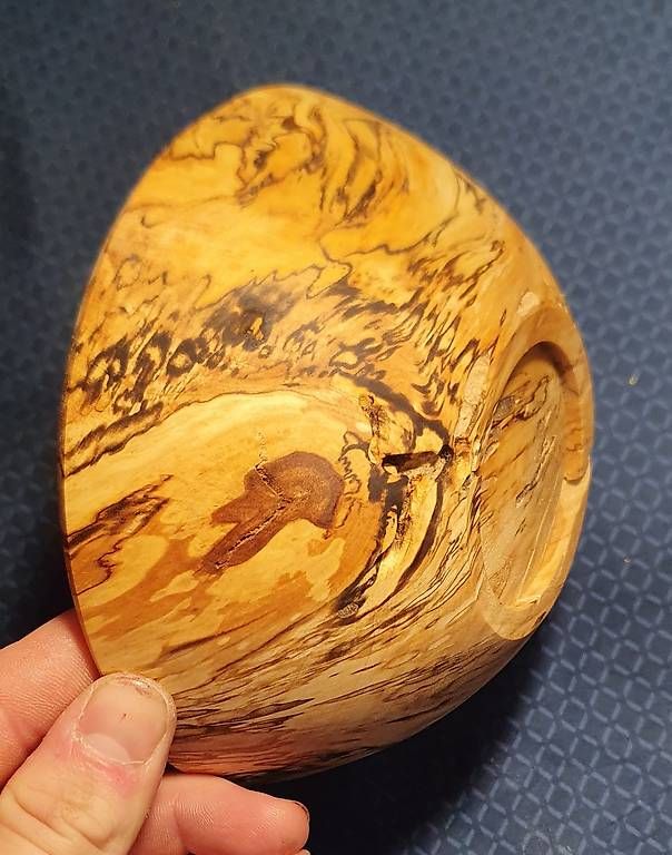 Holzartikel: Birkenschale gestockt – Gebraucht aus Grüsch von lar_dxr7 2