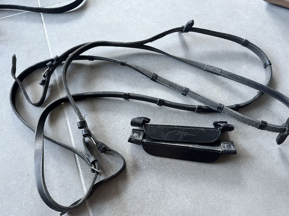 Bride Légère Hackamore En Nylon Tressé – Idéal Pour Chevaux Sensibles (taille Unique, Marron)