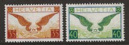 1929 : Flugpost Nr. F14 - F15 postfrisch ** - KP 350.--