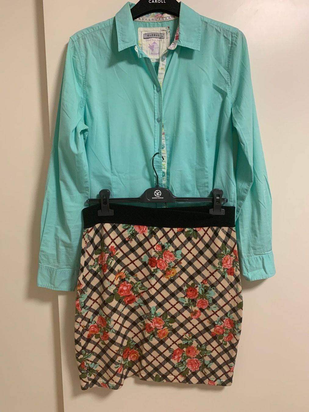Globus Completi & Tailleur: Globus, Zoo Loose Bluse und Rock Gr M – Usato da Basel venduto da iulia_haul 6