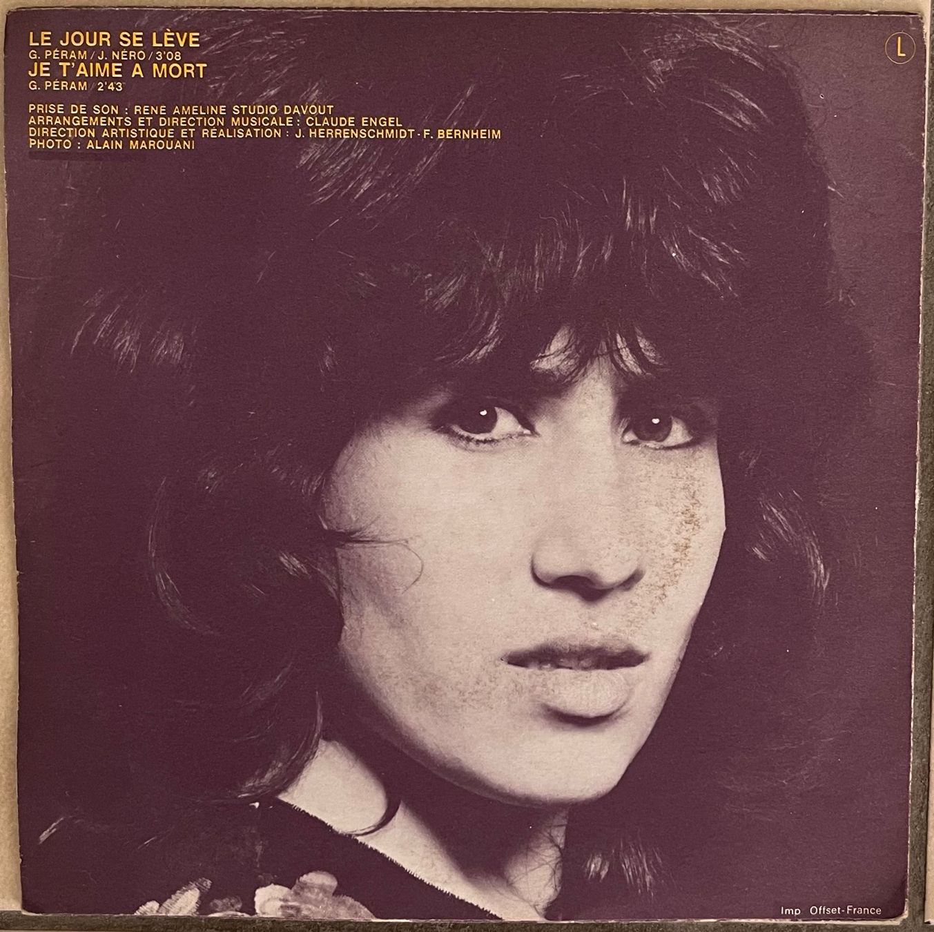 Schallplatten: ESTHER GALIL - LE JOUR SE LÈVE – Gebraucht aus Bussigny von vinyl-pas-cher 1