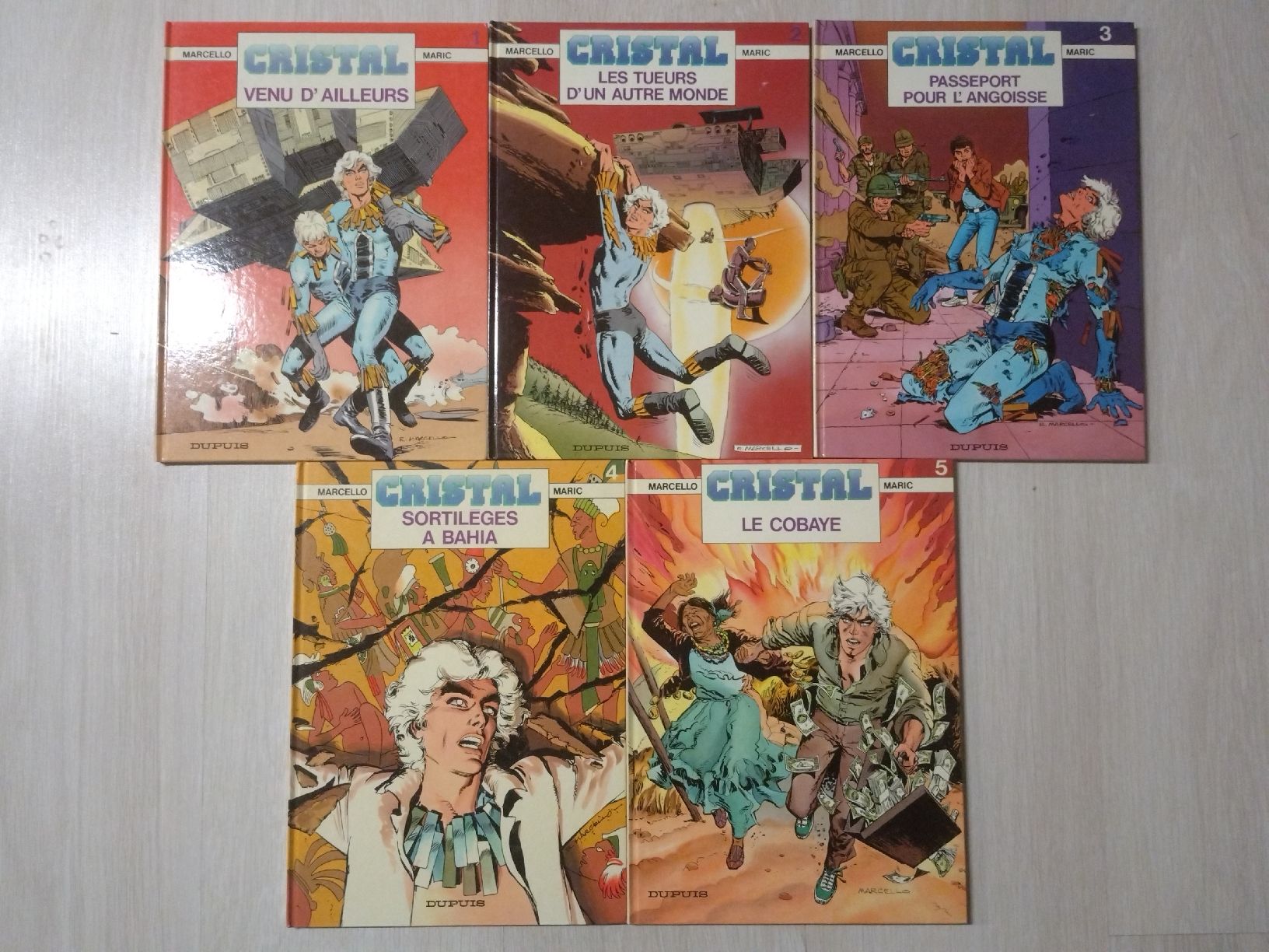 Fumetti: Cristal 1-5 tous EO TBE – Usato da Farvagny-le-Grand venduto da LaCaverne