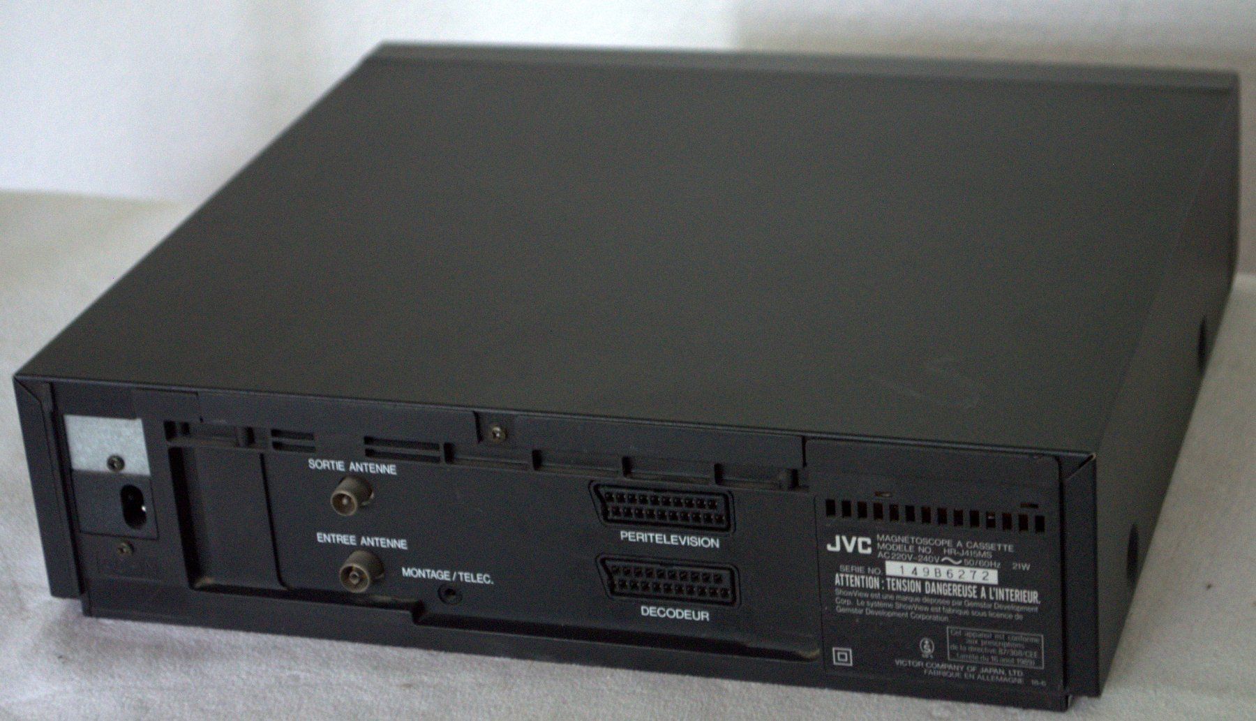 JVC Enregistreurs: JVC HR-J415MS Videorecorder / magnétoscope – D'occasion à Collonges par arashee 3