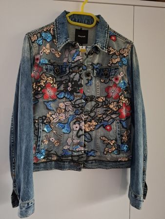 Jeans Jacke Desigual, 36, neu