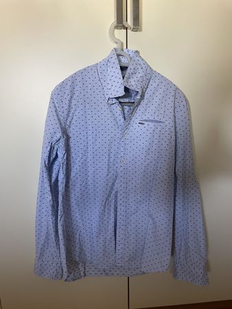 Chemise Scotch & Soda homme bleu imprimé taille M
