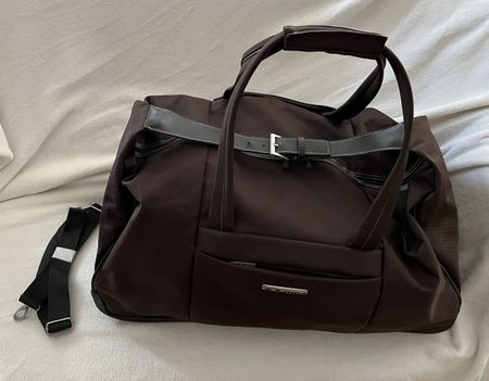 grosse KAPPA Reisetasche Sporttasche  Rollkoffer braun