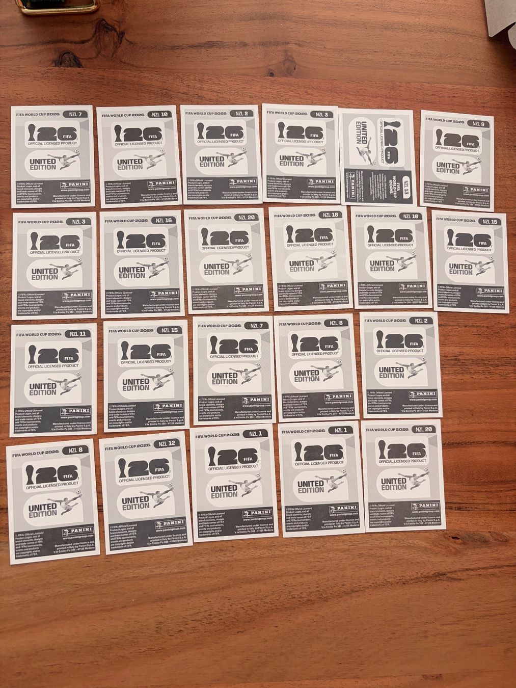 Panini Carte collezionabili: Panini Neuseeland NZL 2026 – Usato da Solothurn venduto da rah_g92d 1