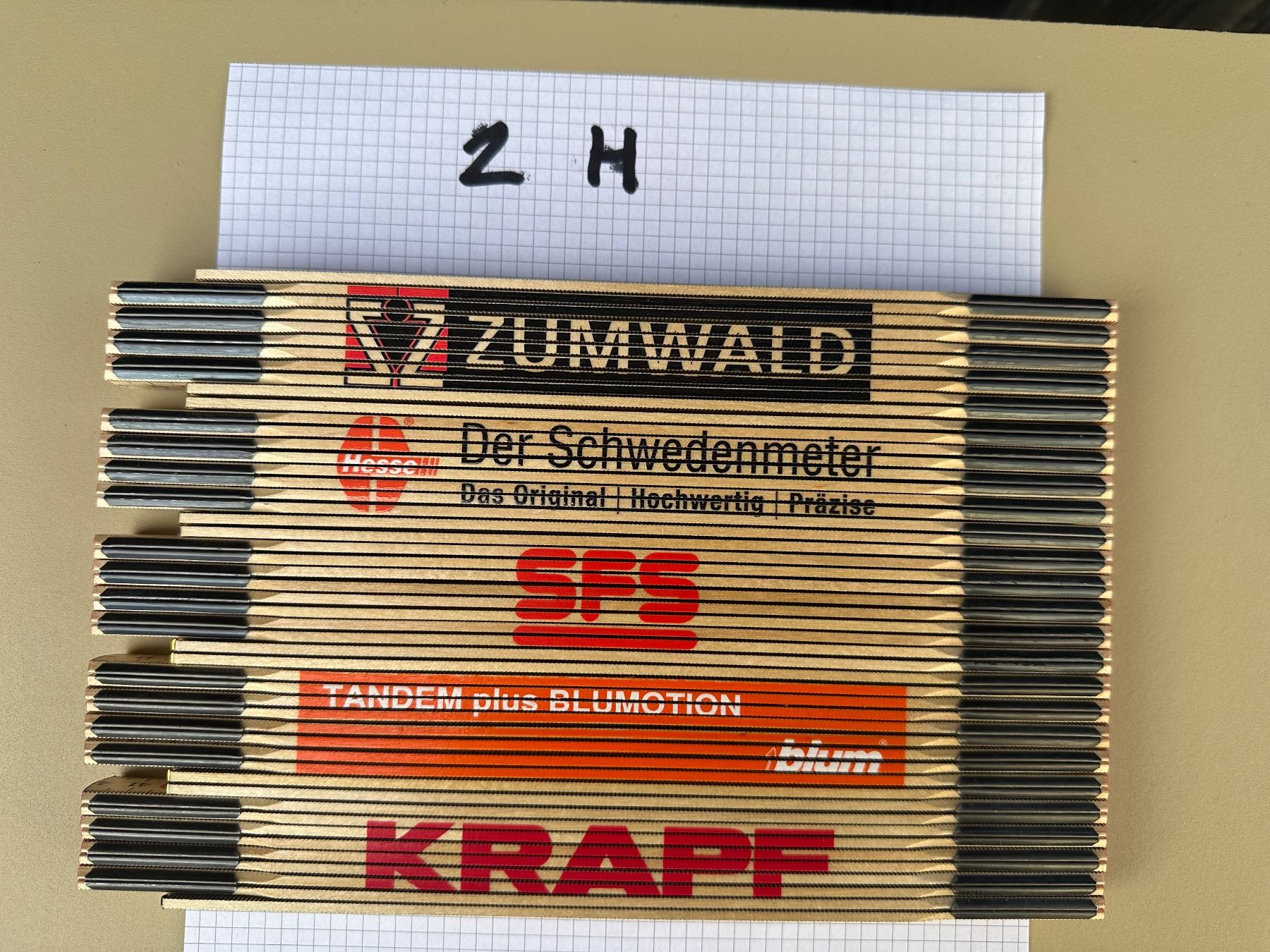 Alle Werkzeuge: 5 Schwedenmeter 2H – Neu (gemäss Beschreibung) aus Büsserach von Nikbo