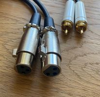 XLR female - Cinch 3m hochwertig