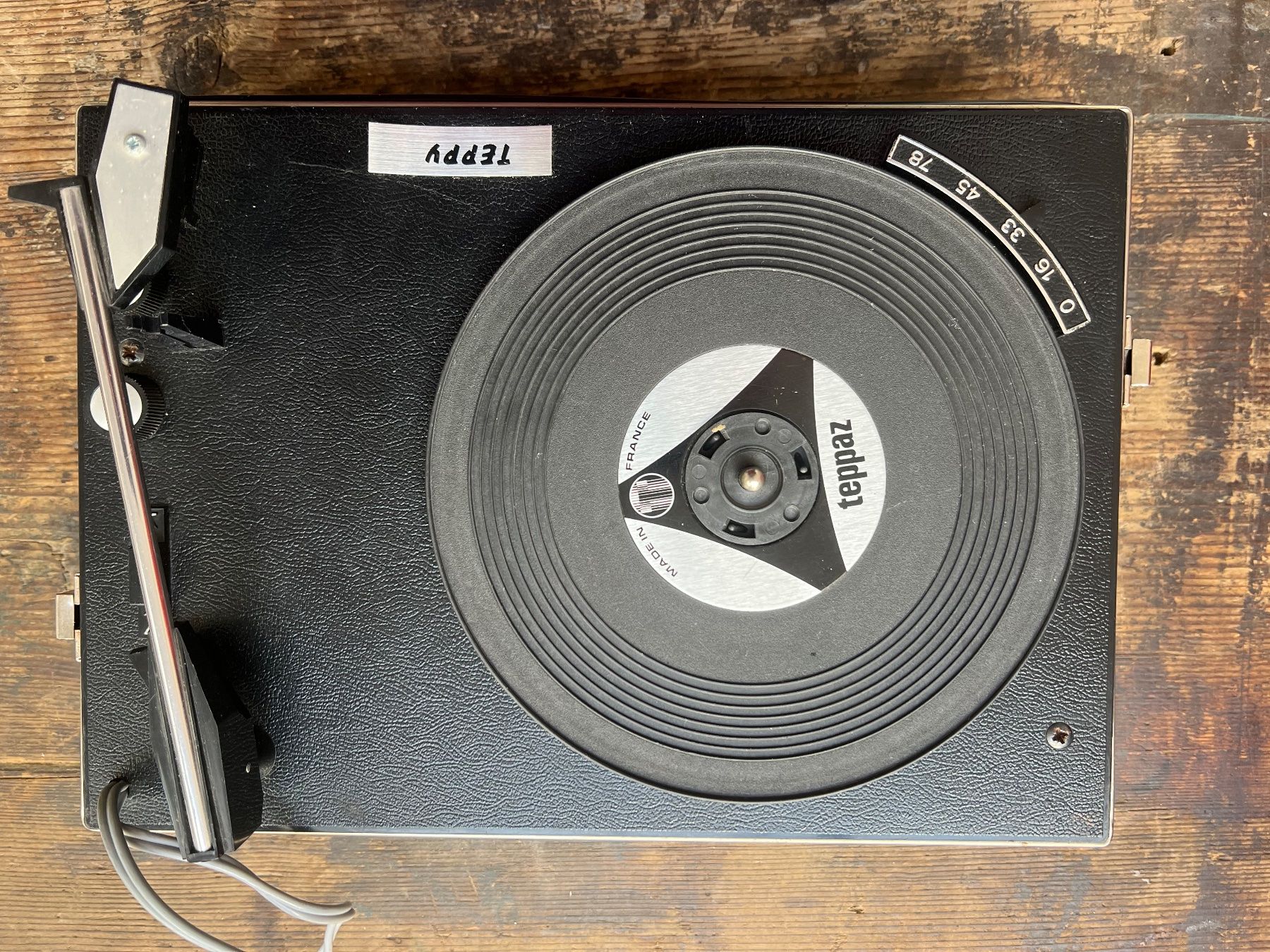 Giradischi: Électrophone vintage portable Teppy – Usato da Bulle venduto da ABELiAM