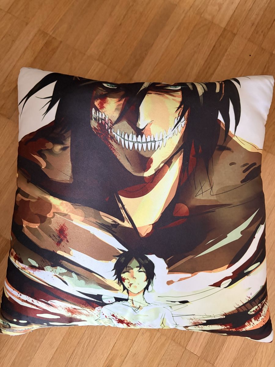 Cuscini: Coussin Attack on Titan Eren Jaeger – Usato da Meyrin venduto da bon_djk5