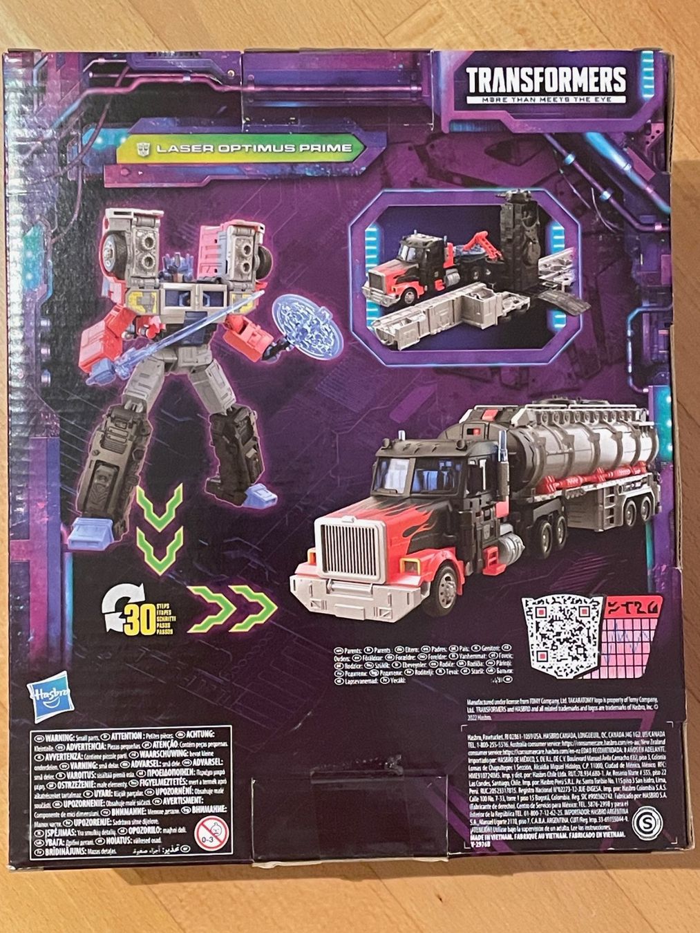 Hasbro Giocattoli: Transformers Legacy Laser Optimus Prime – Nuovo e nell'imballaggio originale da Corminboeuf venduto da Xorlevrai 1