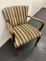 Sessel gestreift Holz mit Gebrauchsspuren guter Zustand
