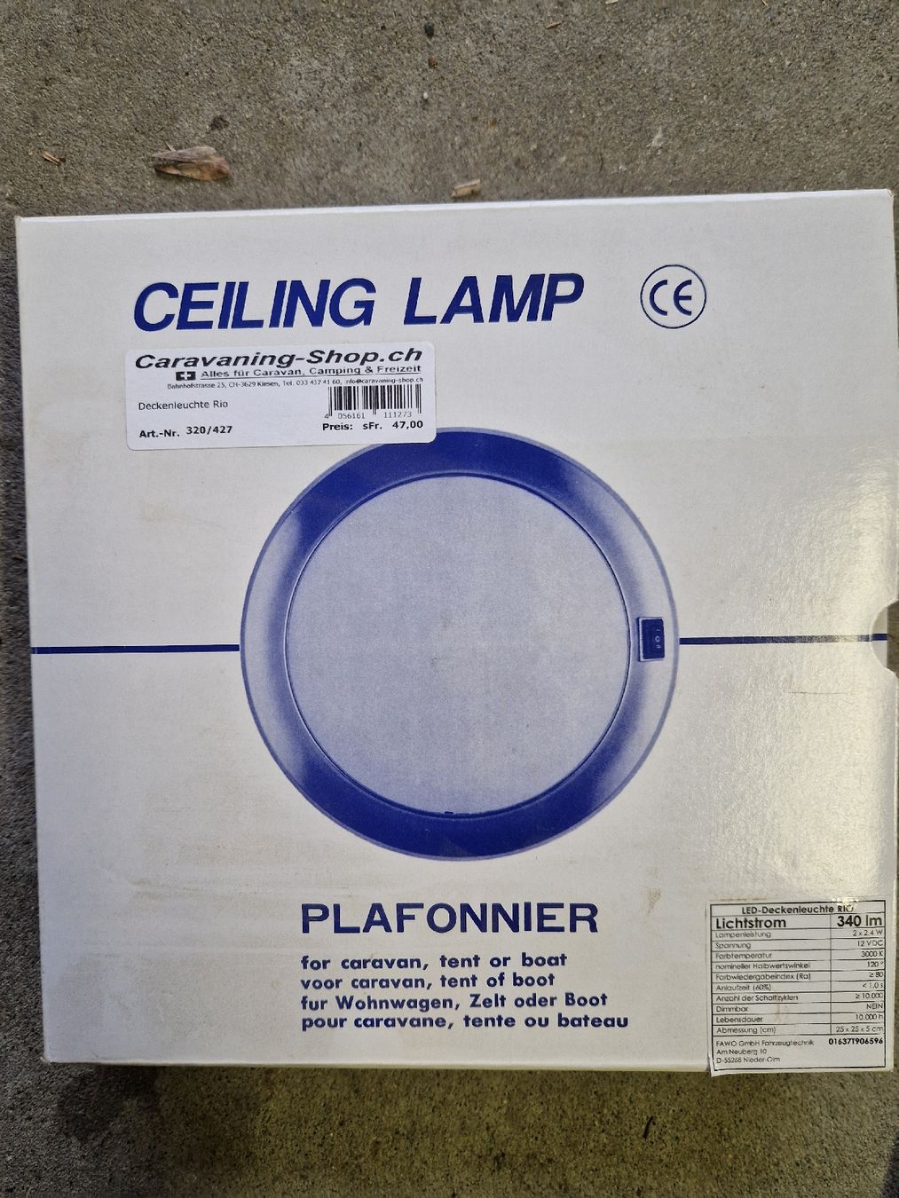 Lampen: Campinglampe – Neu (gemäss Beschreibung) aus Thierachern von nat3634