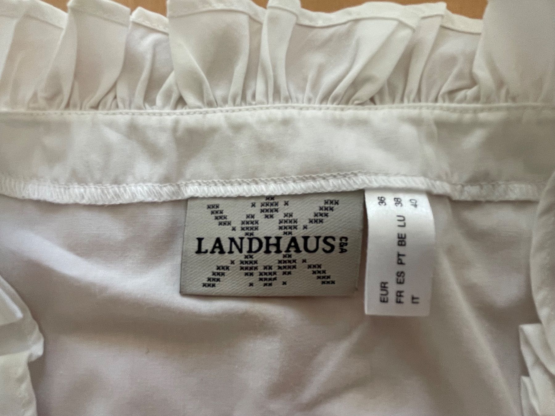 Camicette: Dirndlbluse Landhaus weiss Grösse 36 – Usato da Mägenwil venduto da Zidane1 1