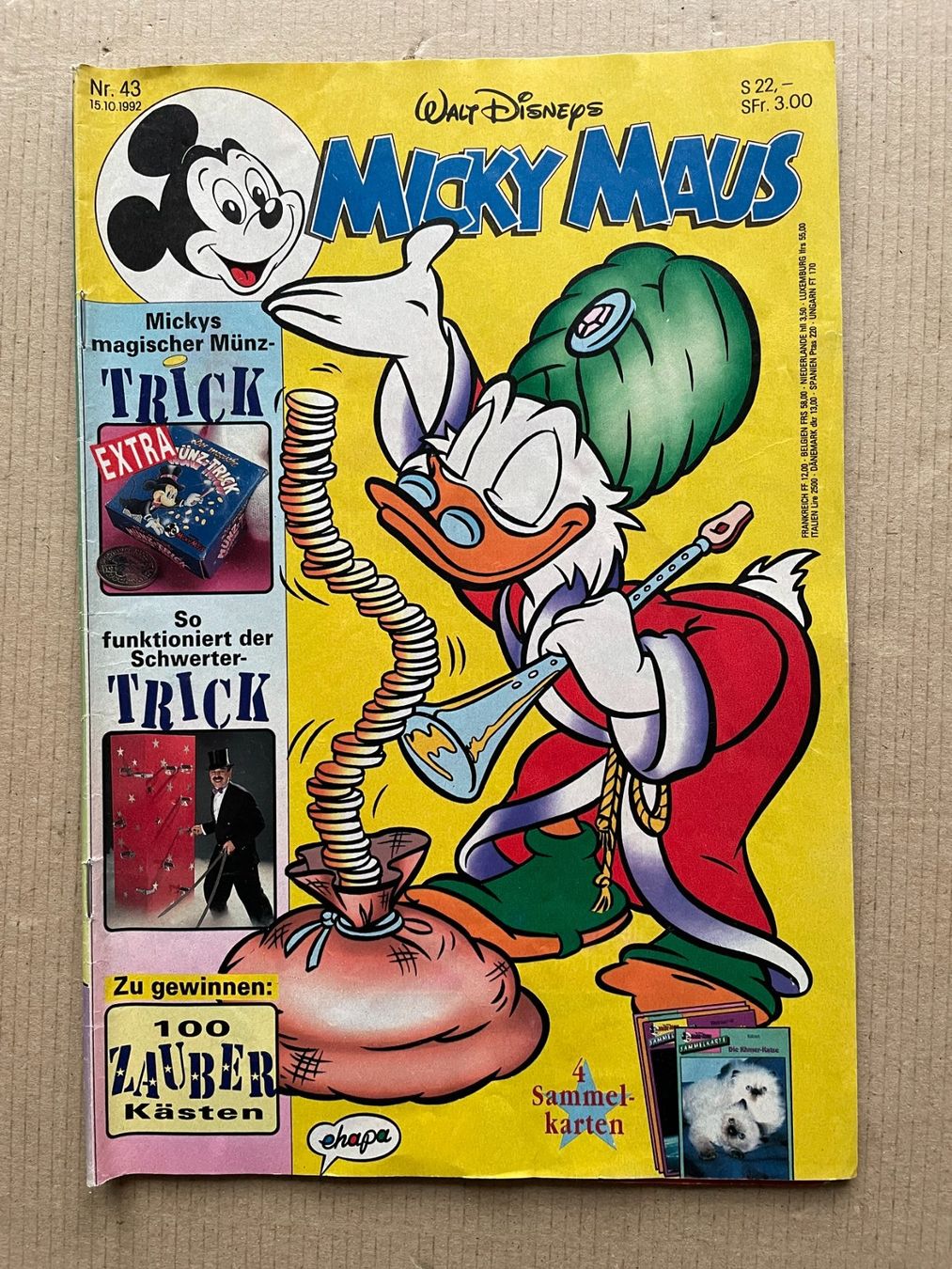 Comics: Micky Maus 1992 nr. 43 – Gebraucht aus Pratteln von 66werni