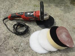 Einhell Schleif- und Poliergerät CC-PO 1100/1E mit Zubehör