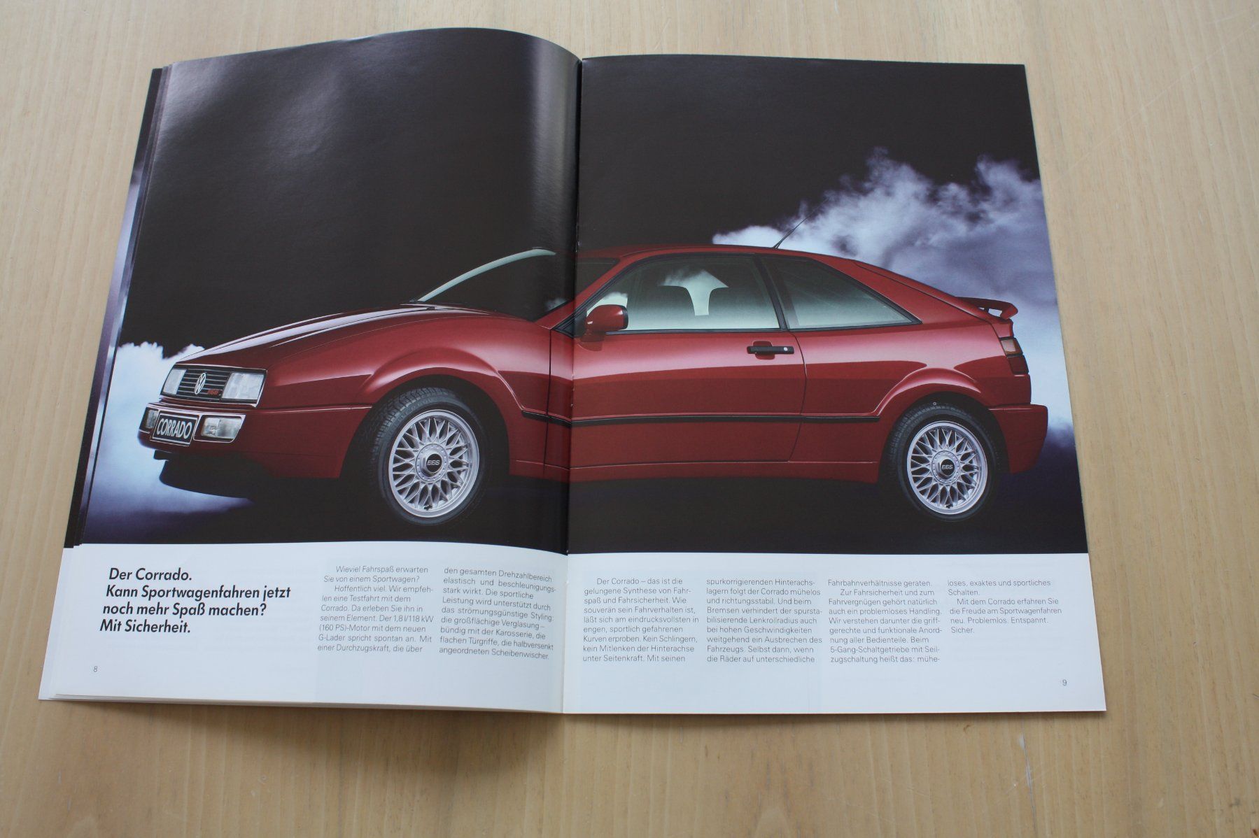 VW Documenti: VW Corrado Prospekt 1/1991 – Usato da Wikon venduto da erwin400 4