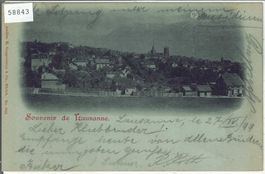 Souvenir de Lausanne 1899