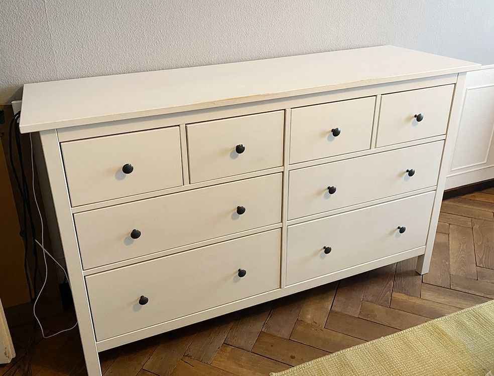 Elegantes Hemnes Kommode Masse Bild