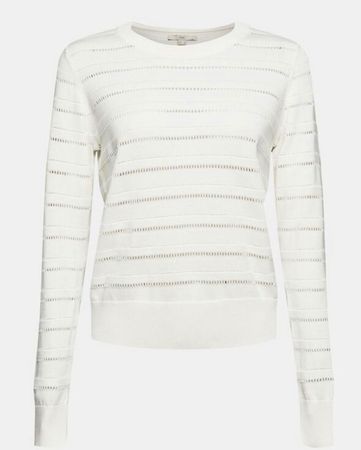 Gestrickter Pullover aus Bio-Baumwolle