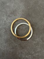 Rolex 1680 Submariner 18K Gold Lunette & Retaining Ring